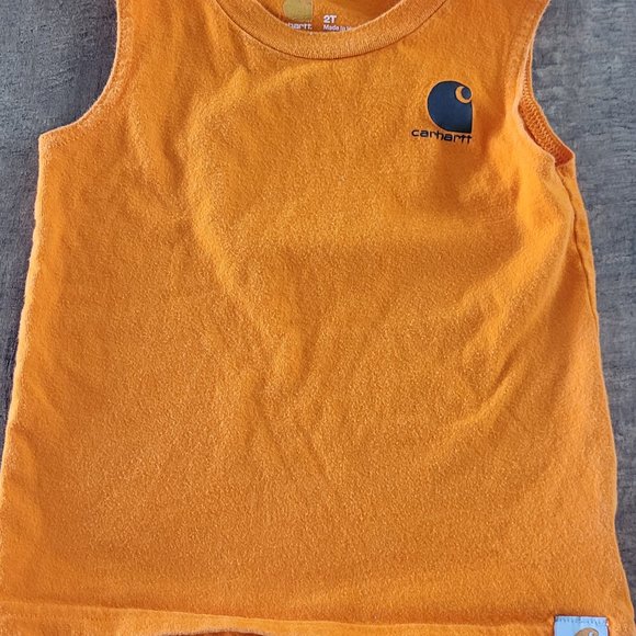 Boys carhartt tank and jeans - Picture 3 of 4